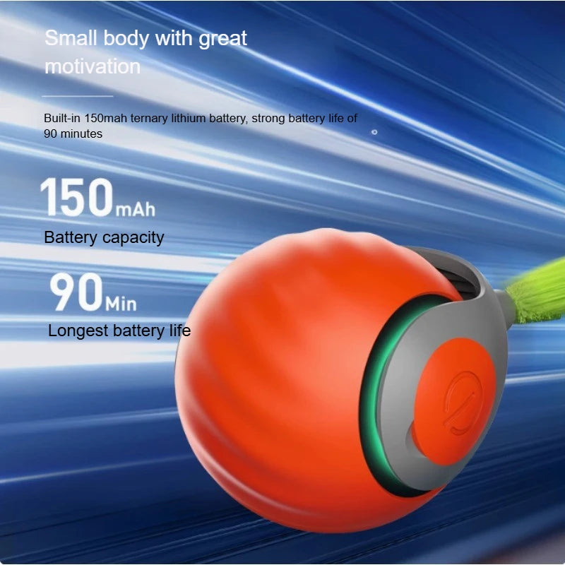 PawPure Electronic Cat Ball – Chase & Play Toy for Indoor Cats