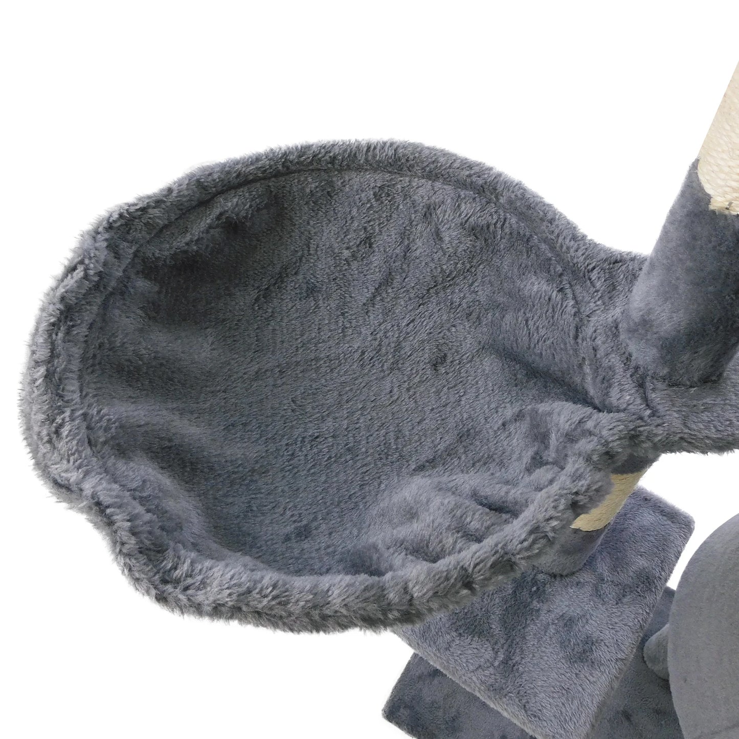 PawPure Cat Tower – Multi-Level Tree with Scratcher & Hanging Toys
