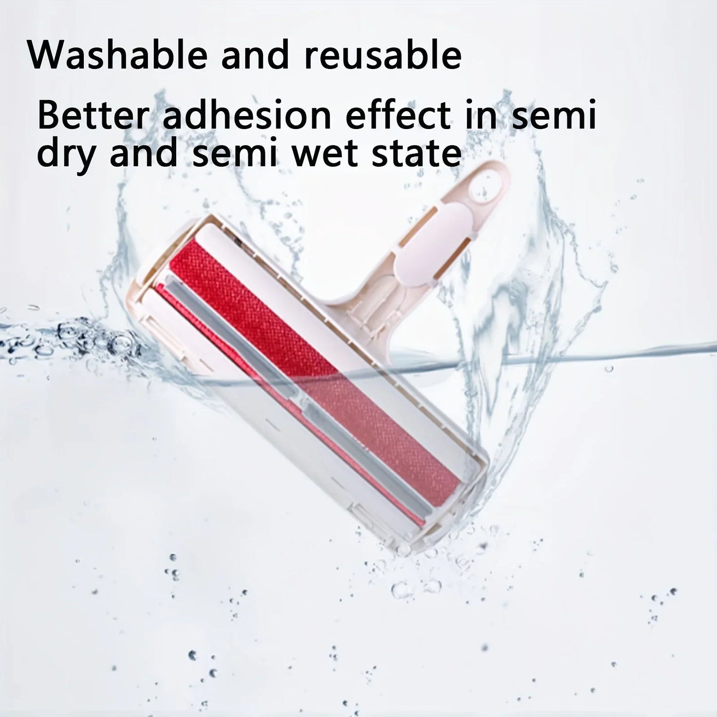 Pet Hair Remover Brush – Reusable Lint & Fur Cleaner for Cats & Dogs