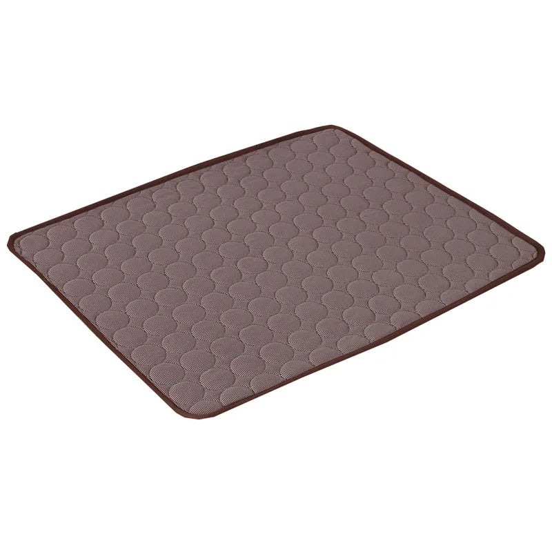Cooling Pet Bed – Breathable Gel Mat for Summer Comfort